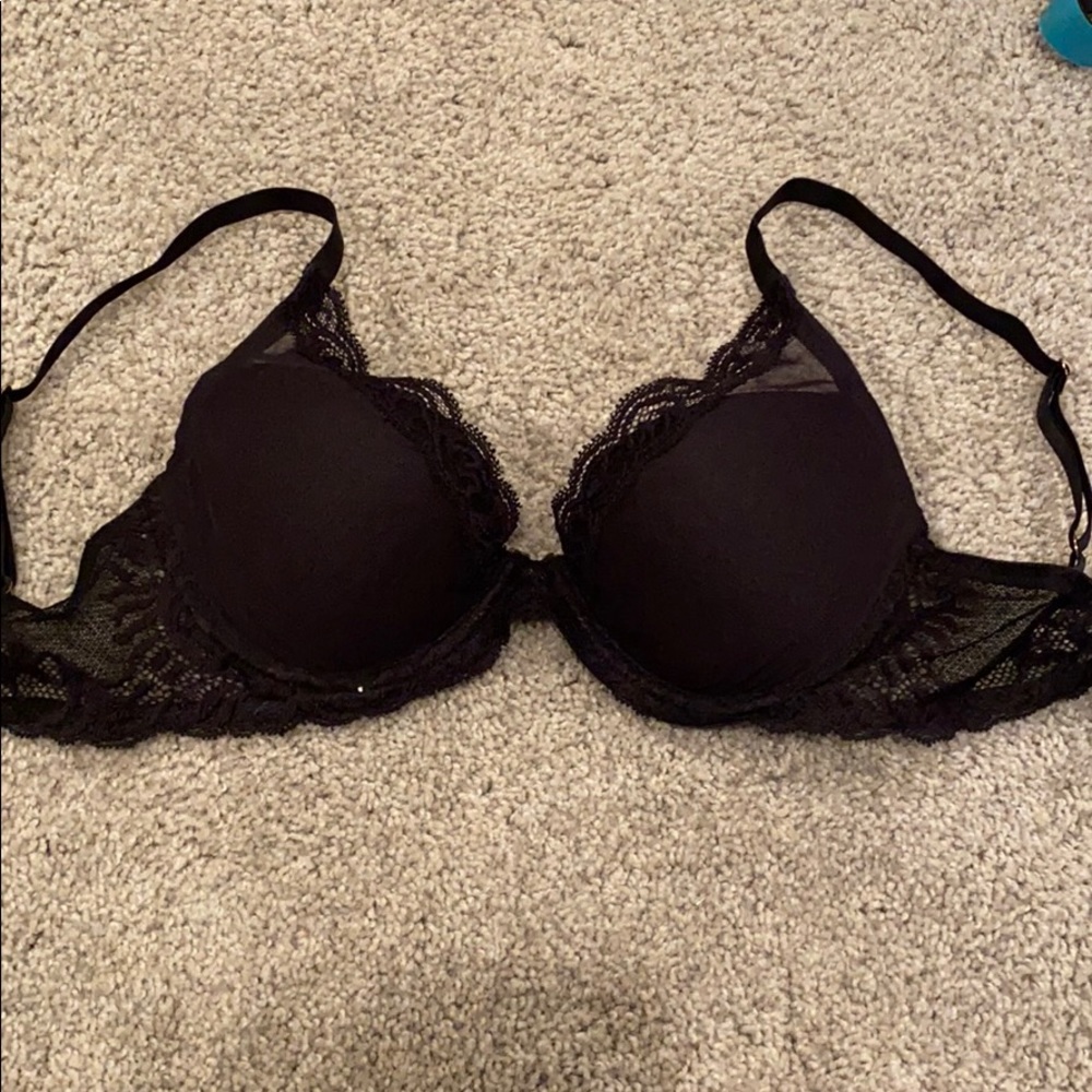 Natori black lace bra